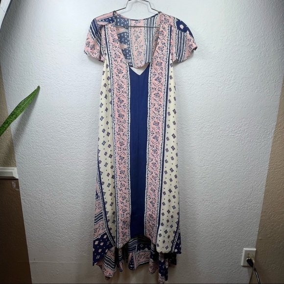 Maeve Swimmertide Swing High Low Dress - Picture 1 of 10